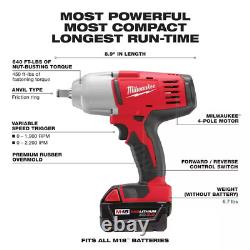 Milwaukee M18/M12 3/8 Ratchet + 1/2 Impact Wrench Combo 2663-22RH? Sealed NEW