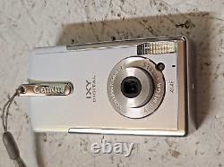 Mint Canon IXY Retro Digital Camera 4.0 MP OEM IXY Red Case + Battery + Charger