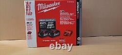 New Milwaukee M18 48-59-1862S with 6.0 Ah HIGH OUTPUT Batteries & Charger Kit