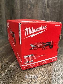 SEALED Milwaukee M12 12V Brushless Pruning Shears KIT w Battery, Charger 2534-21