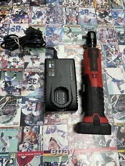 Snap-On CTR861 3/8 Drive Brushless Cordless Ratchet Red With Battery & Charger