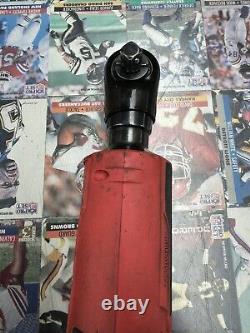 Snap-On CTR861 3/8 Drive Brushless Cordless Ratchet Red With Battery & Charger