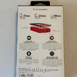 Supreme Mophie Powerstation Wireless XL Portable Battery 10,000 mAh Red SS19