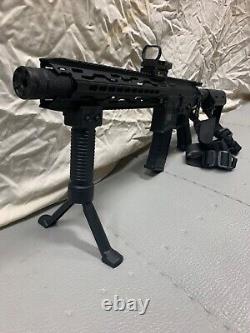 VALKEN ASL TRG with BATTERY, CHARGER, EXTRA MAGS, FOREGRIP, SLING, RED DOT & MORE