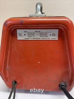 Vintage Marquette Utility Battery Charger 31-111 Red Gold Made In USA