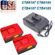 18v 3a 4a 5a Pour Snap On Battery Ctb6187 Ctb6185 Ctb4187 Ctb4185 Chargeur Ctc620