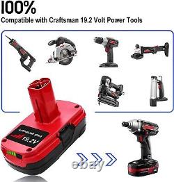 19,2 volts 3,0Ah pour la batterie / chargeur Craftsman C3 DieHard Lithium ion XCP 11375