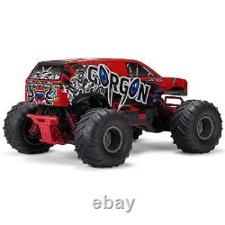 ARRMA ARA3230ST2 1/10 GORGON 4X2 MEGA Monster Truck RTR avec batterie / chargeur rouge