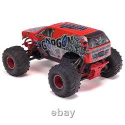 ARRMA ARA3230ST2 1/10 GORGON 4X2 MEGA Monster Truck RTR avec batterie / chargeur rouge