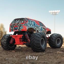 ARRMA ARA3230ST2 1/10 GORGON 4X2 MEGA Monster Truck RTR avec batterie / chargeur rouge