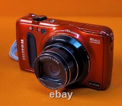 Appareil photo numérique FUJIFILM FinePix F660EXR (Rouge) SANS batterie ni chargeur USÉ