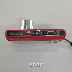 Appareil photo numérique Sony CyberShot DSC-W330 14.1MP Rouge avec batterie HTF + chargeur & carte