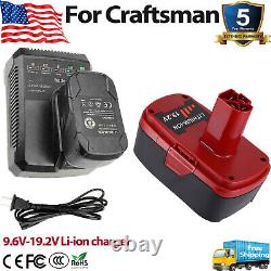 Batterie / Chargeur 6.0Ah 19.2V Pour Craftsman C3 Lithium XCP 11375 PP2030 DieHard