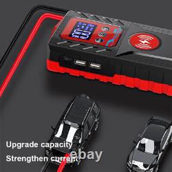 Batterie de chargeur de démarrage de voiture 229800mAh Power Bank Chargeur de batterie de téléphone Charge sans fil
