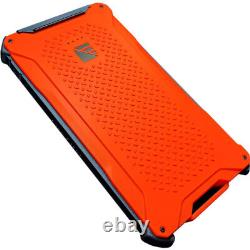 Chargeur Portable Indestructible Dark Energy Poseidon Pro en Orange Haute Visibilité