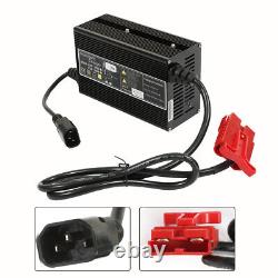 Chargeur de batterie 24V pour balayeuse de sol et transpalette, avec connecteur rouge SB120 120A