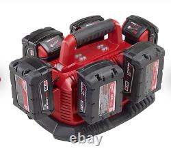 Chargeur de batterie Milwaukee M18 6-Pk. Séquentielle, Modèle# 48-59-1806