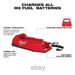 Chargeur de batterie Milwaukee MXFC MX FUEL Redlink Intelligence Lithium-Ion en français