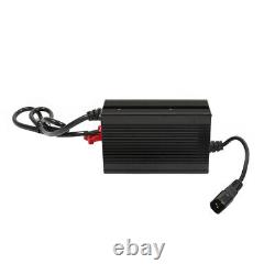 Chargeur de batterie de balayeuse de sol 24V avec connecteur rouge de style SB50 50A 1,1m