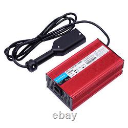 Chargeur de batterie de style D avec cordon d'alimentation pour chariot de golf EZGO TXT 36V 18A de 1996 à 2023.