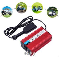 Chargeur de batterie de style D avec cordon d'alimentation pour chariot de golf EZGO TXT 36V 18A de 1996 à 2023.