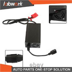 Chargeur de batterie pour autolaveuse de sol Labwork 24V avec connecteur rouge de style SB50 50 ampères