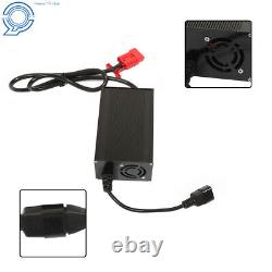 Chargeur de batterie pour balayeuse de sol 24V avec connecteur rouge de style Anderson SB50