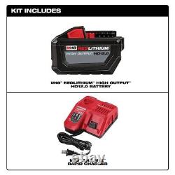 Ensemble de démarrage de batterie et chargeur Milwaukee M18 Redlithium High Output Hd 12.0Ah