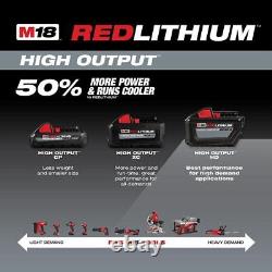 Ensemble de démarrage de batterie et chargeur Milwaukee M18 Redlithium High Output Hd 12.0Ah