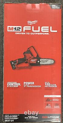 Kit de tronçonneuse Milwaukee M12 FUEL HATCHET - 2527-21