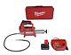 Milwaukee 2446-21xc 12v Kit De Pistolet à Graisse Sans Fil Avec Batterie, Chargeur Et Sac