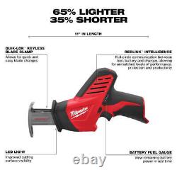 Milwaukee 2497-24B M12 12V Ensemble d'outils combiné sans fil au lithium-ion 4 outils