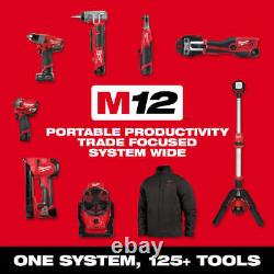 Milwaukee 2497-24B M12 12V Ensemble d'outils combiné sans fil au lithium-ion 4 outils