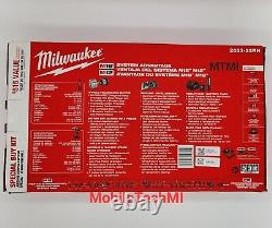Milwaukee 2663-22RH M12 Clé à cliquet 3/8 + M18 Clé à chocs 1/2 Kit Combo NEUF