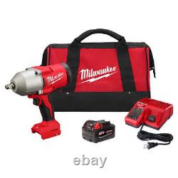 Milwaukee 2666-21B M18 18V 1/2 Clé à chocs sans fil à couple élevé sans balai Kit