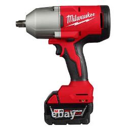 Milwaukee 2666-21B M18 18V 1/2 Clé à chocs sans fil à couple élevé sans balai Kit