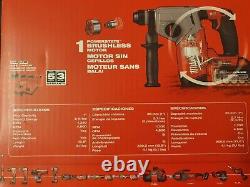 Milwaukee 2912-22 M18 Fuel 18V 1 SDS Plus Marteau Rotatif avec Batterie et Chargeur