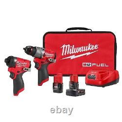 Milwaukee 3497-22 M12 FUEL Ensemble Combo de 2 Outils