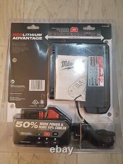 Milwaukee 48-59-1880 M18 RedLithium XC 8.0 Batterie & Kit de démarrage de chargeur RAPIDE