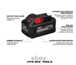 Milwaukee M18 18-V Lithium-Ion HIGH OUTPUT Kit avec batterie XC 8.0Ah et chargeur rapide