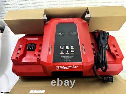 Milwaukee M18 18V Double Battery Bay Simultaneous Super Charger FORGE 48-59-1815 
<br/><br/>Chargeur super simultané double batterie Milwaukee M18 18V FORGE 48-59-1815