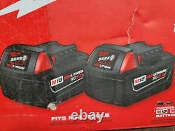 Milwaukee M18 2 Pack XC5.0 Ah Kit de démarrage Batterie Chargeur 48-59-1852B SCELLÉ