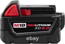 Milwaukee M18 Redlithium Xc 5Ah Batteries & Chargeur Kit de Démarrage