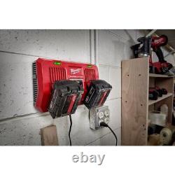 Milwaukee Tool 48-59-1802 M18 Chargeur de batterie rapide double baie simultané