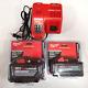 Nouvelle Batterie Milwaukee M18 Hd12.0 48-11-1812 + M18 Xc6.0 & Chargeur Rapide 18v