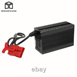 Nouveau chargeur de batterie 24V pour chariot élévateur à palette et autolaveuse avec connecteur rouge SB120 120A