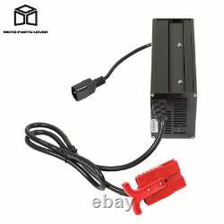 Nouveau chargeur de batterie 24V pour chariot élévateur à palette et autolaveuse avec connecteur rouge SB120 120A