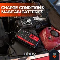 PulseTech XC400 Xtreme Charge 4 AMP Smart Battery Charger Noir et Rouge