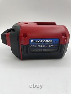 Système d'alimentation TORO Flex-Force 60 volts Max 5.0 batterie avec chargeur