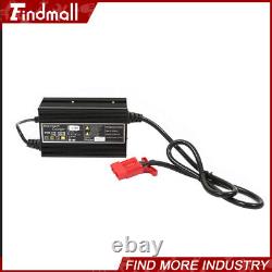 Trouver le chargeur de batterie de balayeuse de sol 24 V Findmall avec connecteur SB50 (10 Amp) Rouge